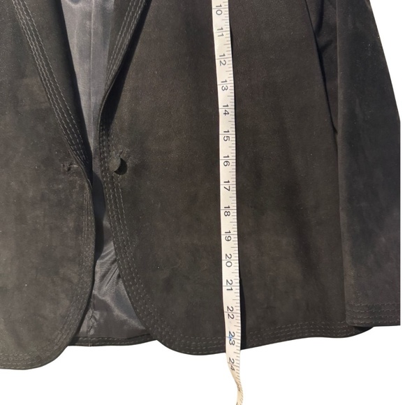 Rare Vintage Bart by Sibylle Lyn Black Suede Jacket – M/L – Made in Canada - Picture 12 of 15